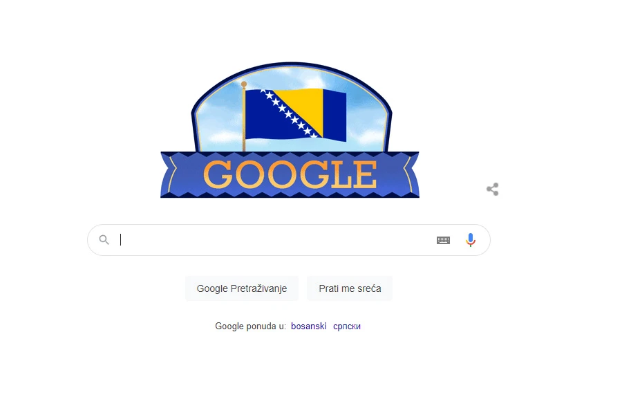 Google čestitao Dan državnosti BiH