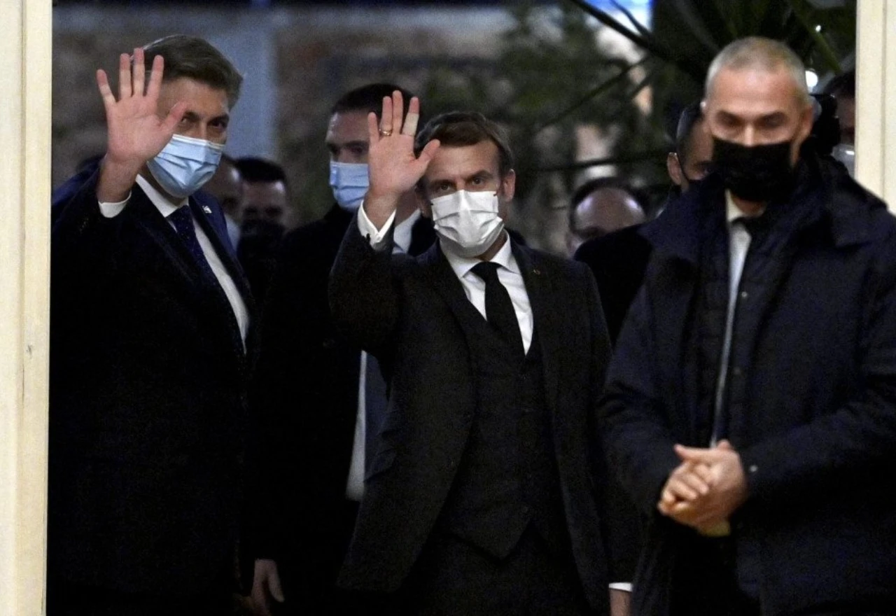 Macron stigao u Hrvatsku 