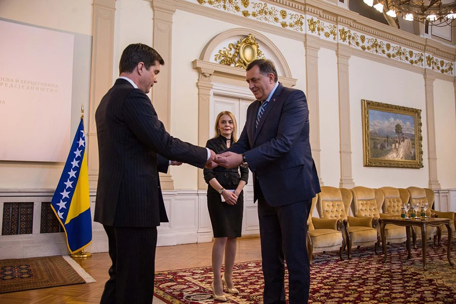 Dodik i Nelson razgovarali o misterioznom Blinkenovom pismu 