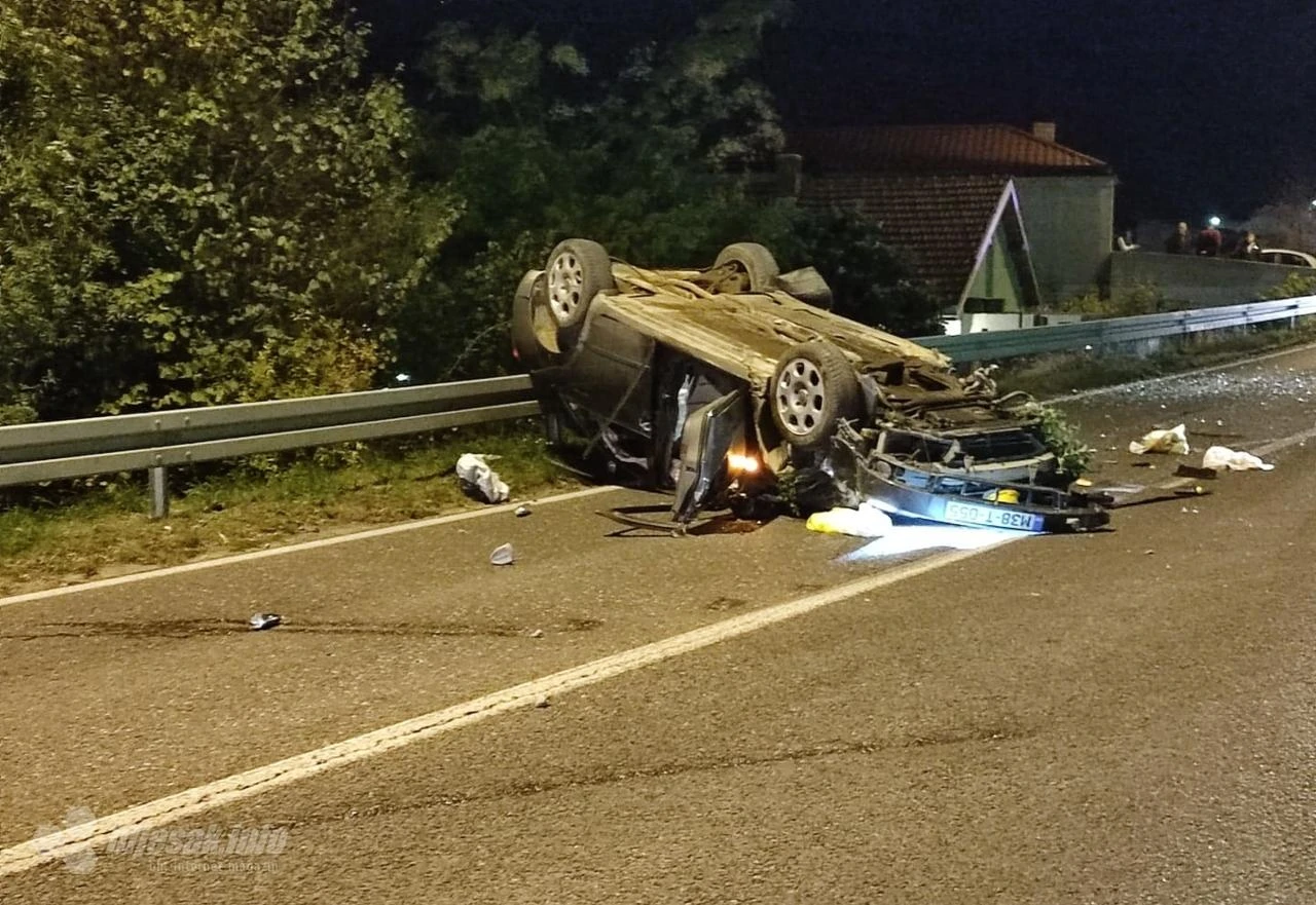 Mostar: Teža prometna nesreća na M-17