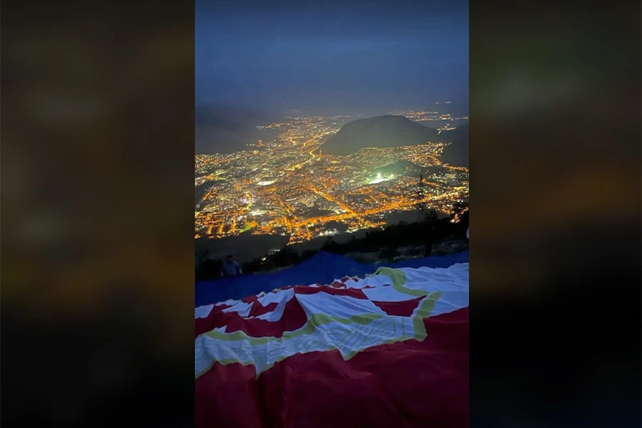 Vatromet nad Mostarom u čast Herceg-Bosne