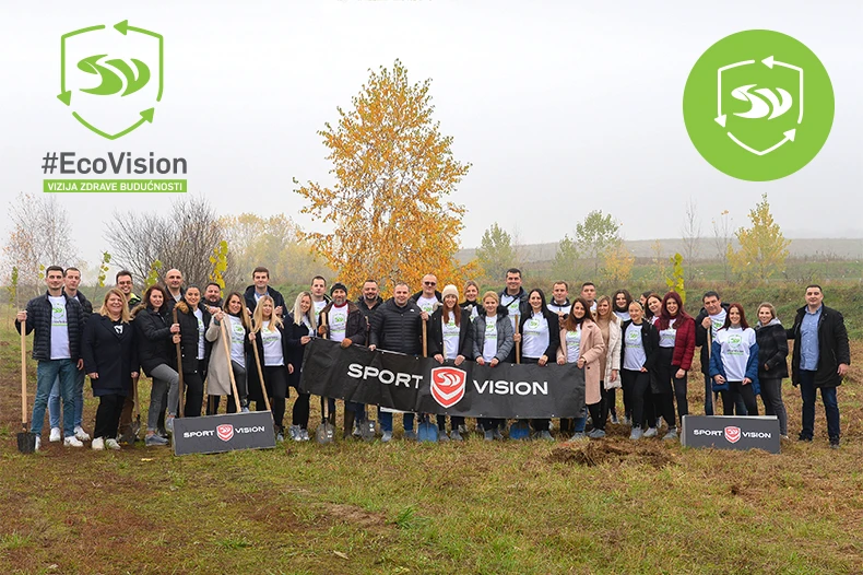 Sport Vision kompanija u akciji pošumljavanja