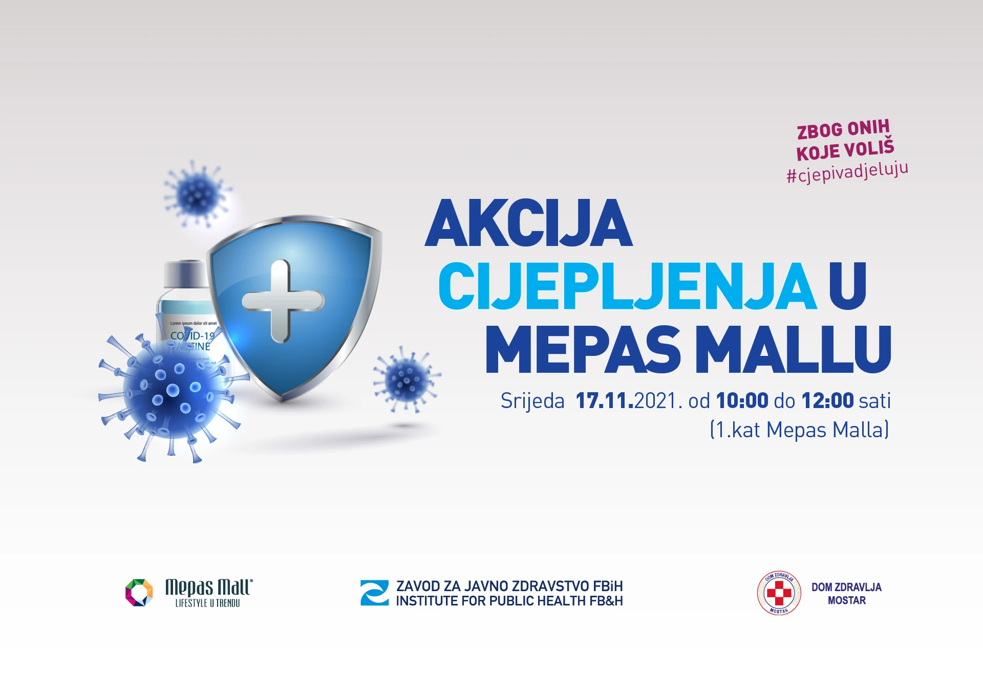 Akcija cijepljenja u Mepas Mallu