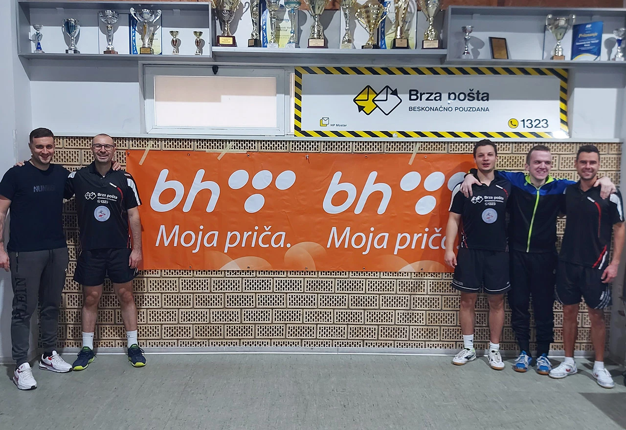 Stolnotenisači Mostara maksimalno uvjerljivi