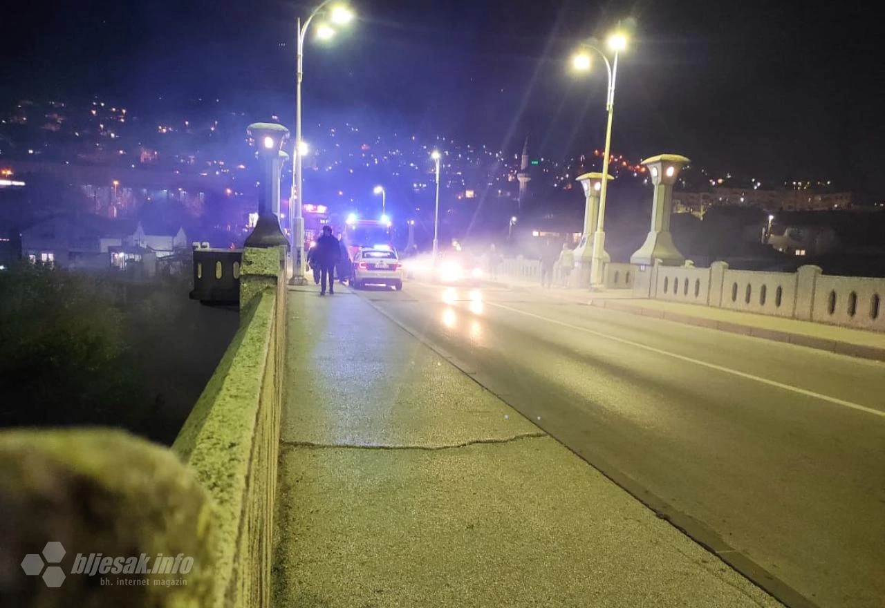 Vatrogasci intervenirali na Carinskom mostu