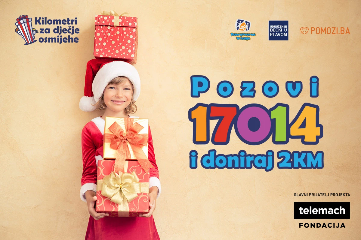 Podržimo i istrčimo Kilometre za dječje osmijehe