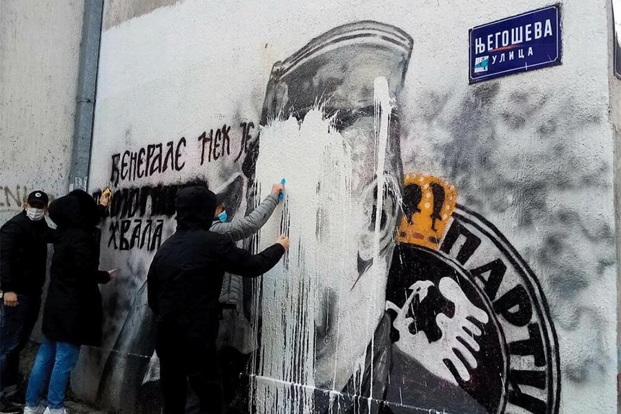 Vučić o muralima: Imate u članici EU mnogo murala Praljka, a Mladićev je uništen