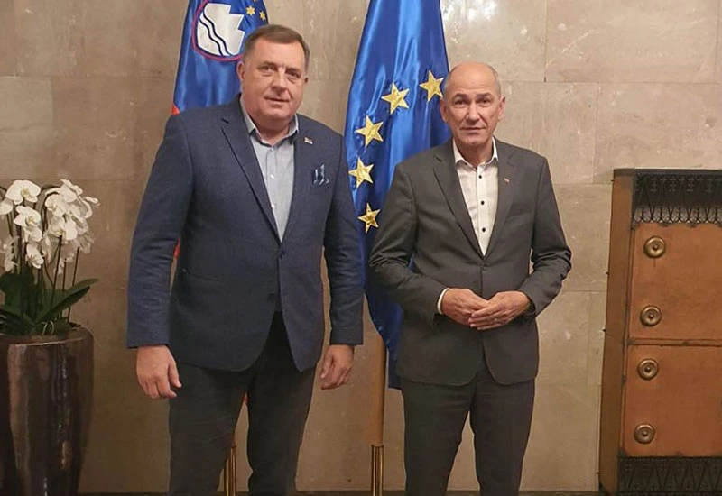 Janša: Sa Dodikom sam imao sadržajan razgovor o stanju u BiH