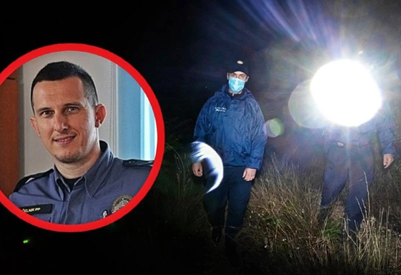 Policijski načelnik i njegov pomoćnik ušli kroz šumu iz BiH i vratili se s kutijom