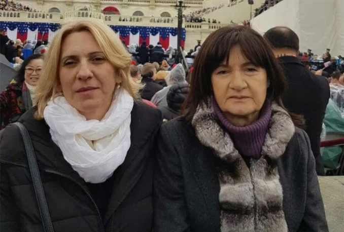 Željka Cvijanović putuje u Ameriku