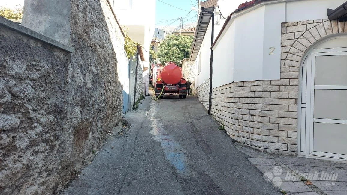 Mostar: Izbio požar na kući