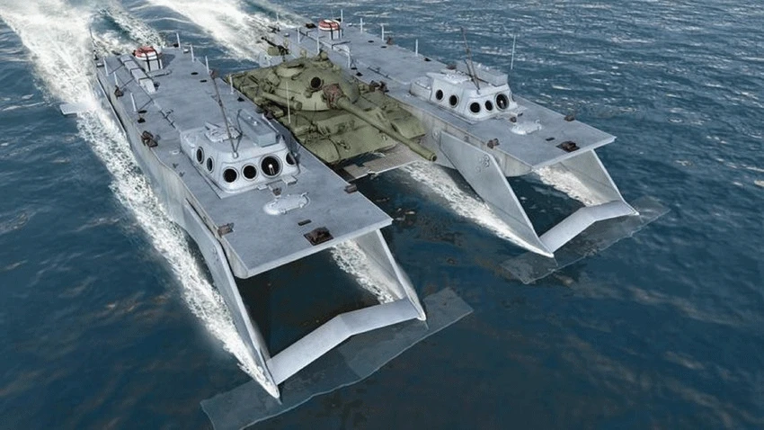 Tenkovi s podvodnim krilima: Originalni sovjetski dizajn