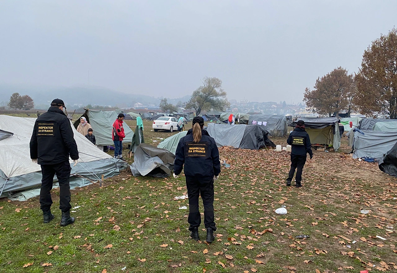 Provedena akcija izmještanja migranata sa ''Hipodroma''