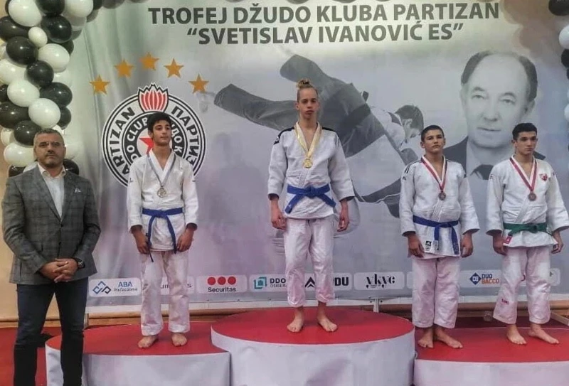 Judo klub Neretva: Rino Vrljić i na beogradskom postolju