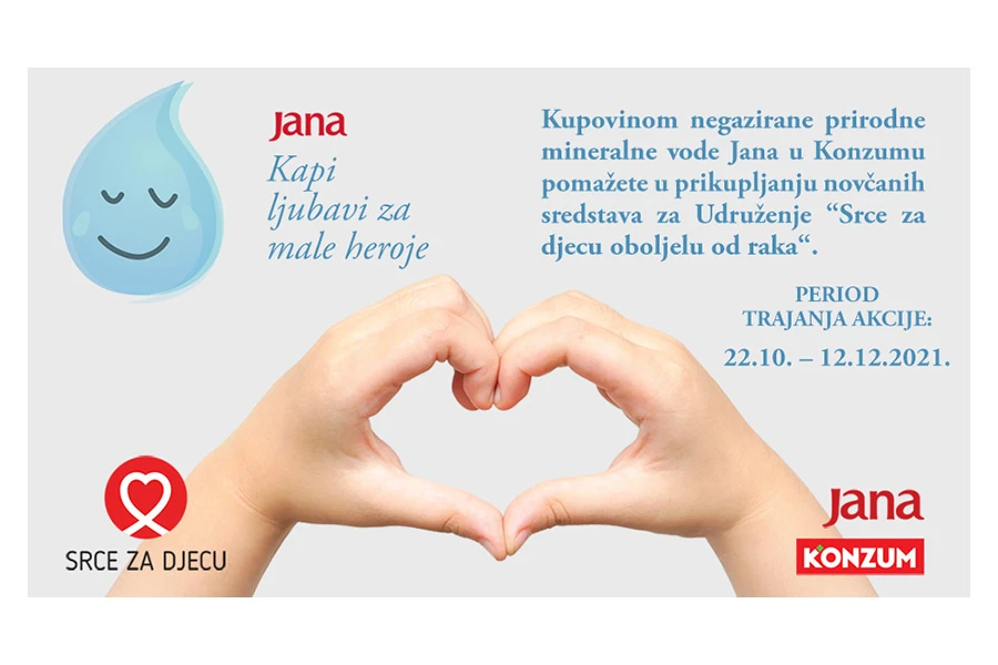 Jana pokrenula akciju za pomoć Udruženju Srce za djecu oboljelu od raka
