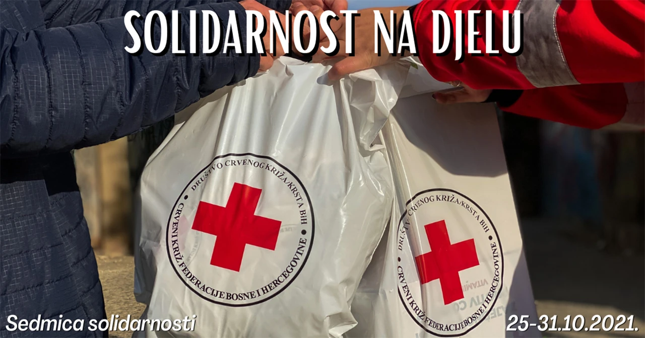 Tjedan solidarnosti Crvenog križa FBiH: Pomozimo našim sugrađanima u potrebi
