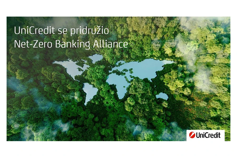 UniCredit se pridružio Net-zero Banking Alliance