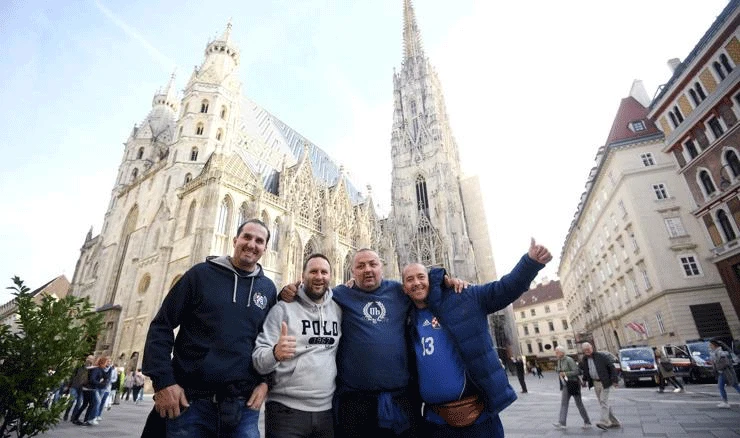 Dinamo očekuje veliku podršku navijača u Beču