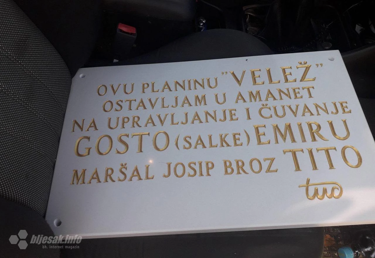 Vjerovali ili ne: Titov amanet - Na vrhu planine Velež gradit će se restoran, muzej, žičara ...