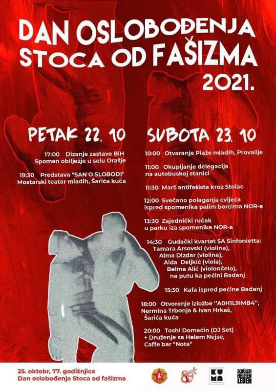 Obilježavanje 77 godina od oslobođenja Stoca od fašizma u 2. svjetskom ratu