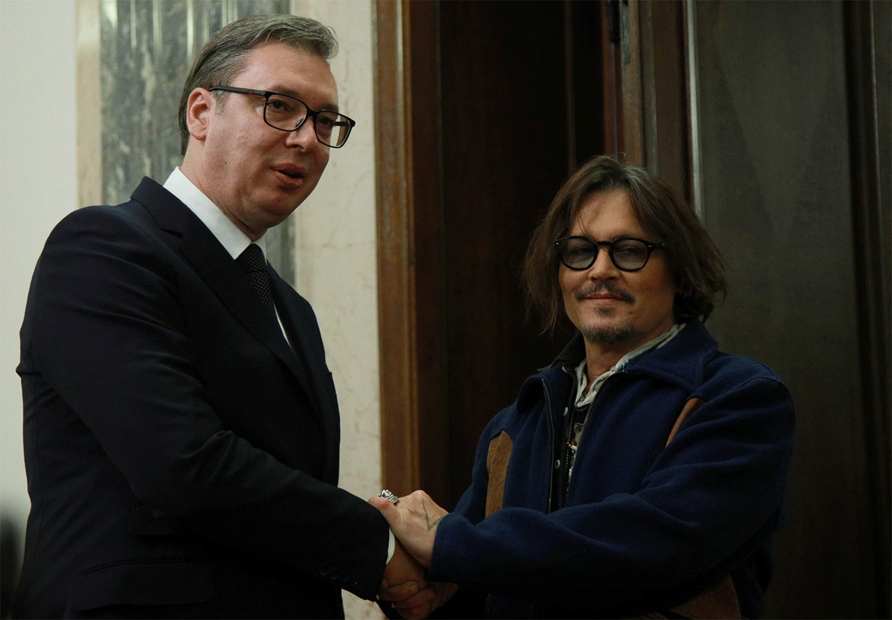 Hollywoodski glumac pao na Vučićev šarm