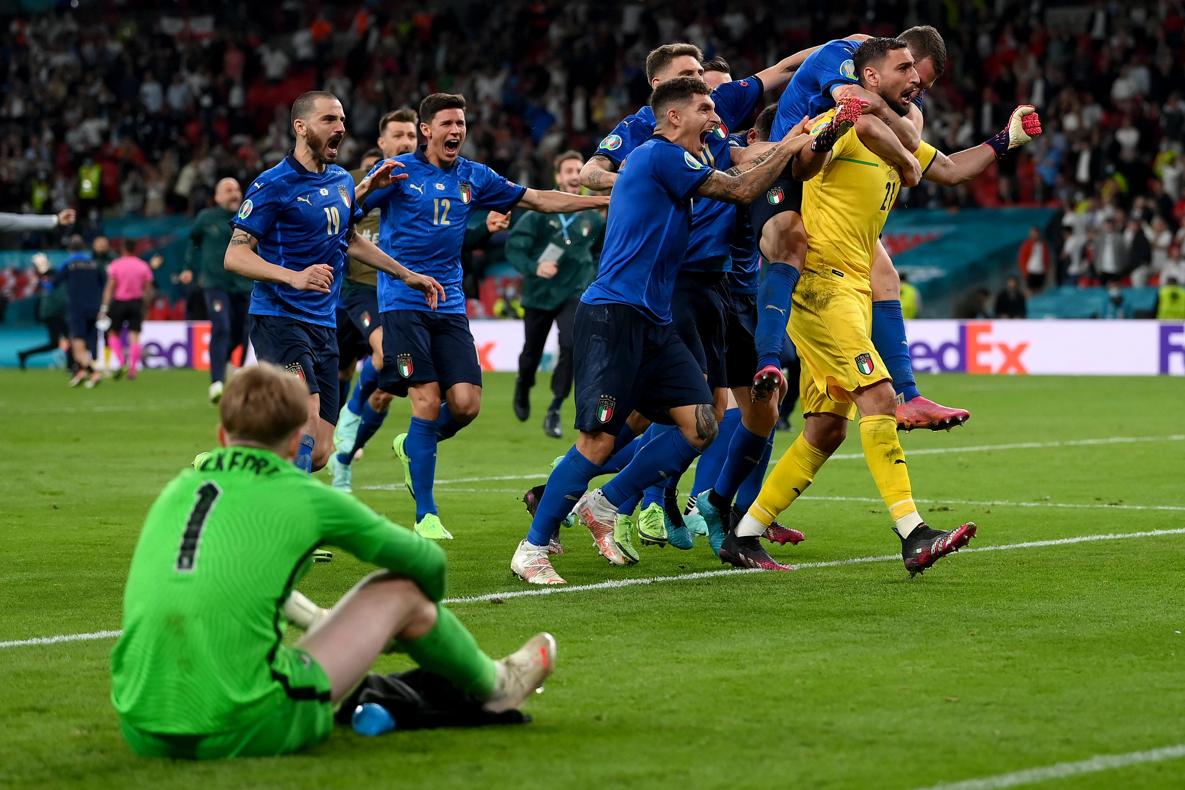 UEFA kaznila Engleze zbog nereda na finalu EURO-a