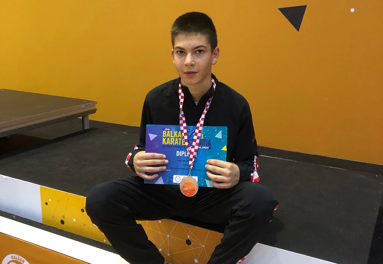 Tomo Sesar izborio brončanu medalju u Poreču