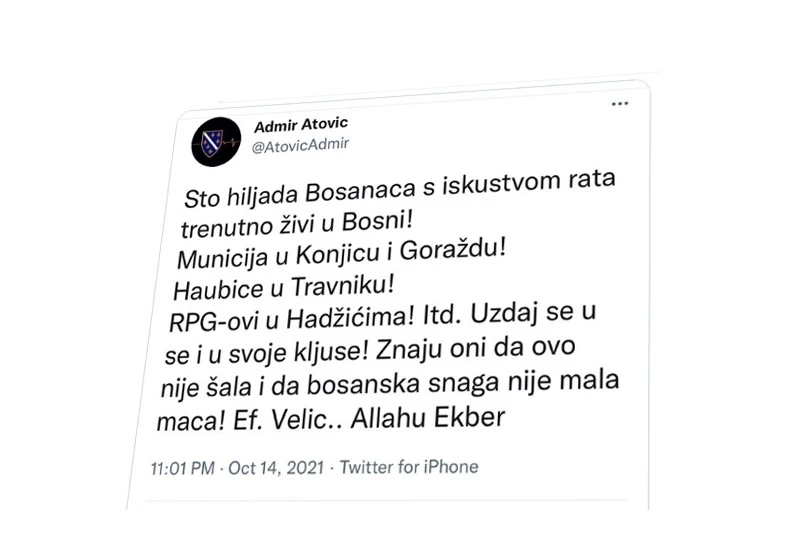 Traži se očitovanje konzula koji poziva na rat