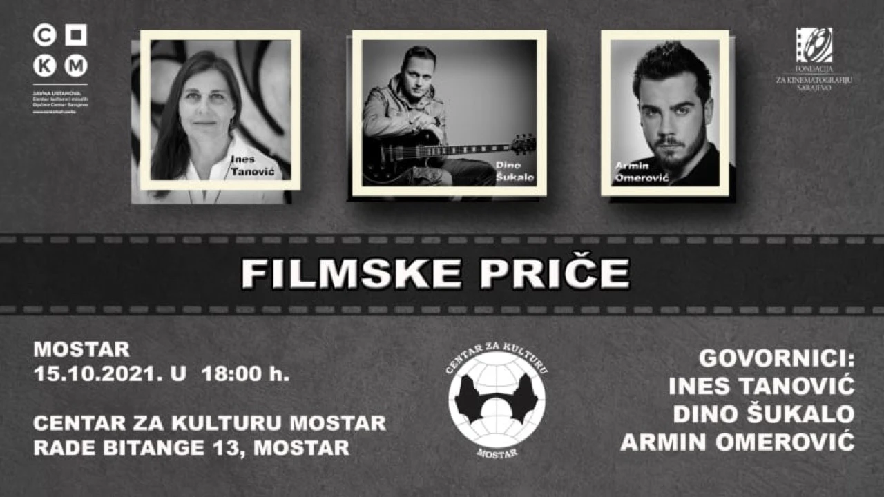 Filmske priče u mostarskom Centru za kulturu - Zainteresirani?