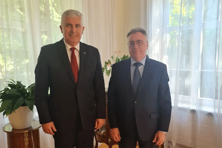 Čović s ruskim veleposlanikom o Izbornom zakonu i novim rokovima