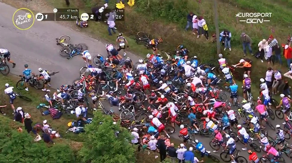Suđenje gledateljici koja je izazvala pad na Tour de Franceu