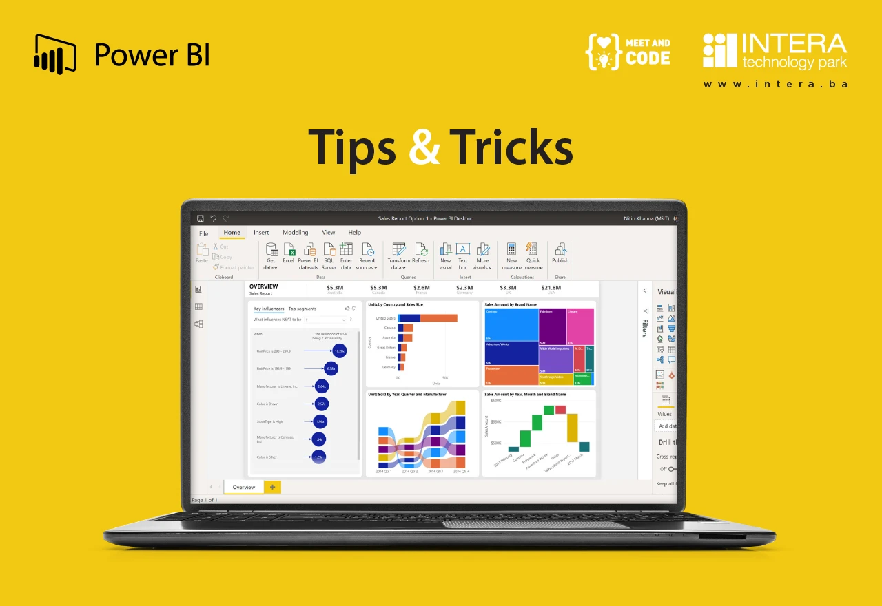Prijavi se na besplatni webinar Power BI: Tips and Trick