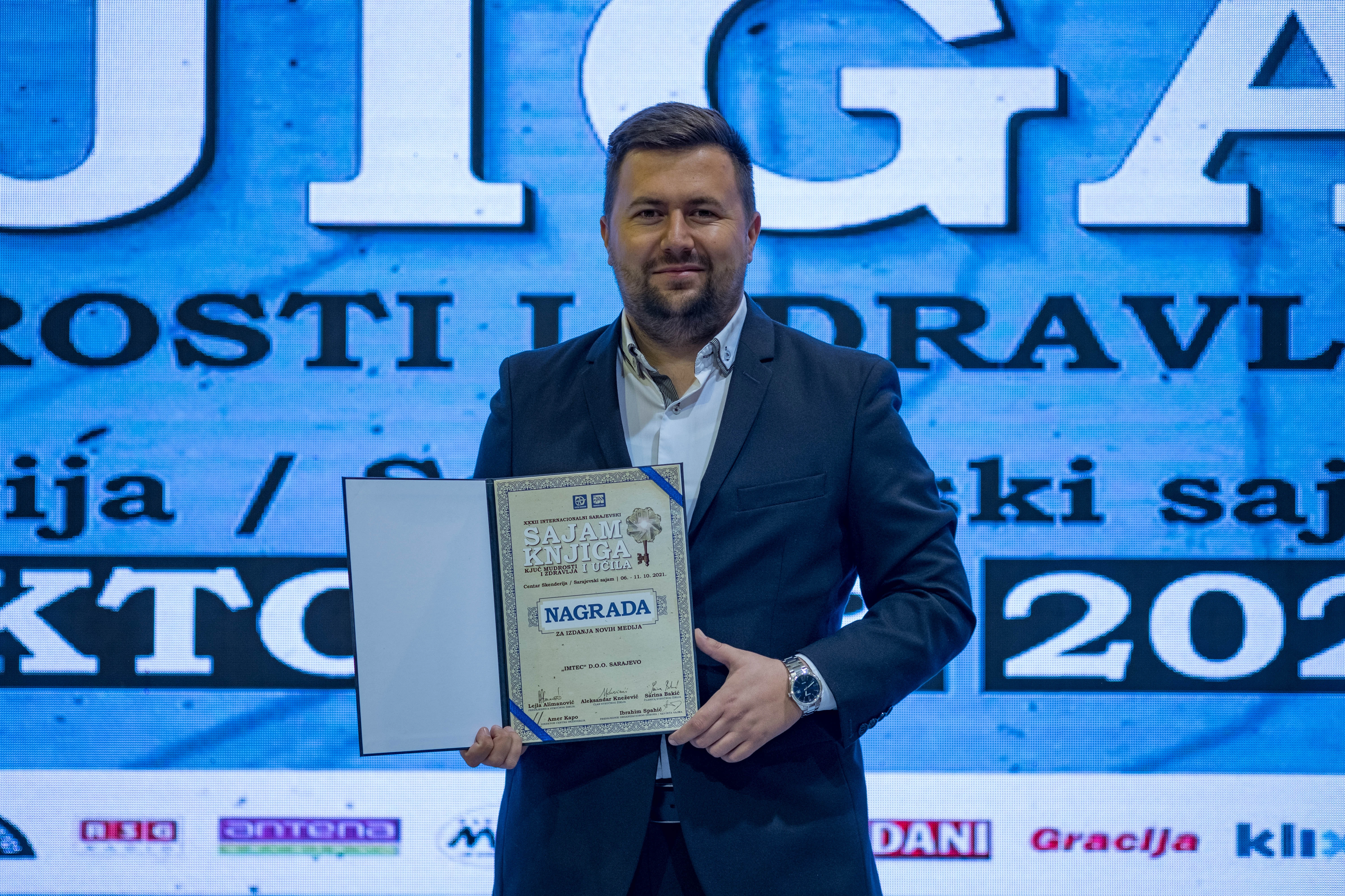 Imtec d.o.o. dobitnik nagrade 32. međunarodnog sarajevskog sajama knjiga