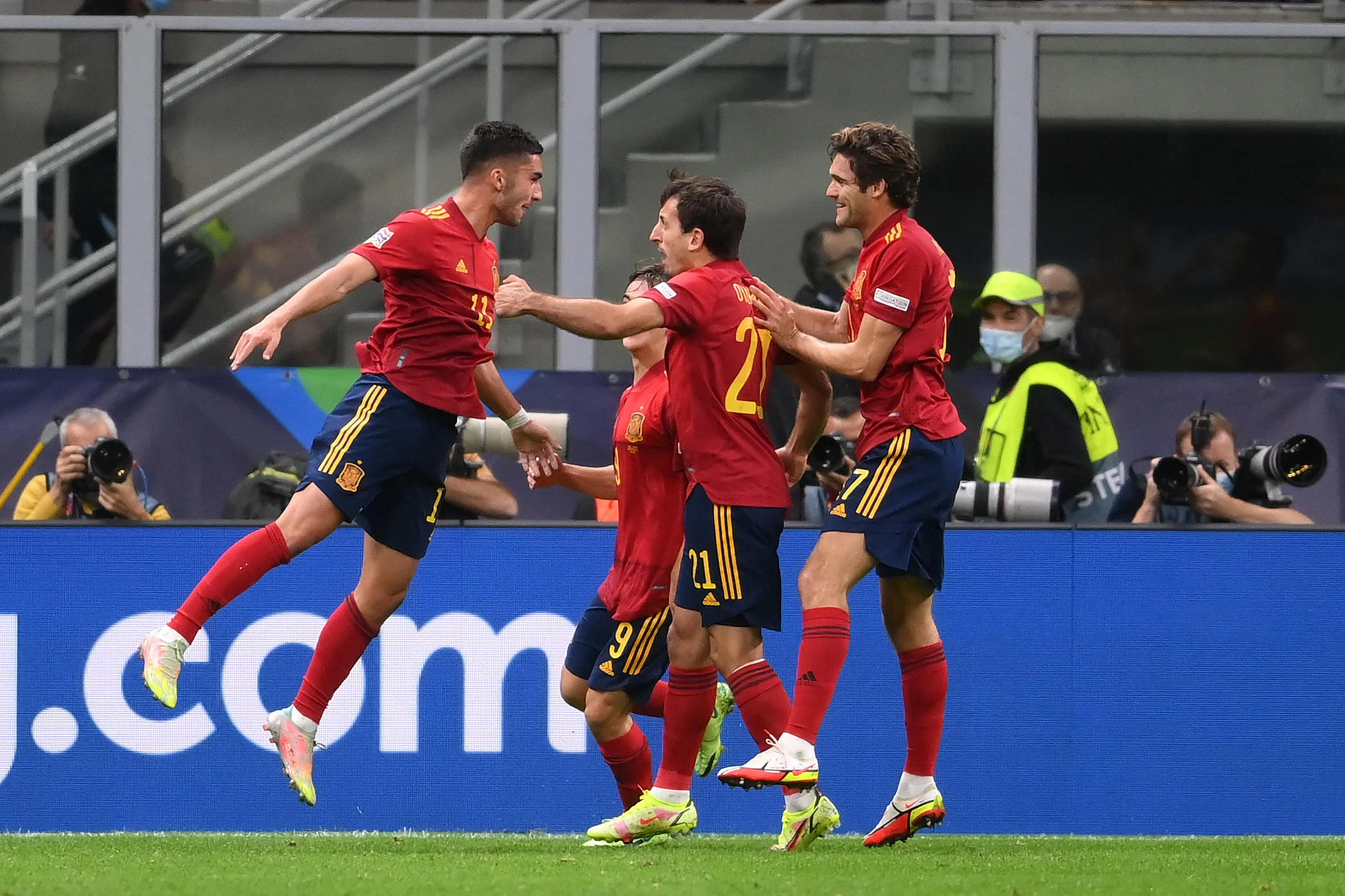 Ferran Torres potopio Azzurre na San Siru