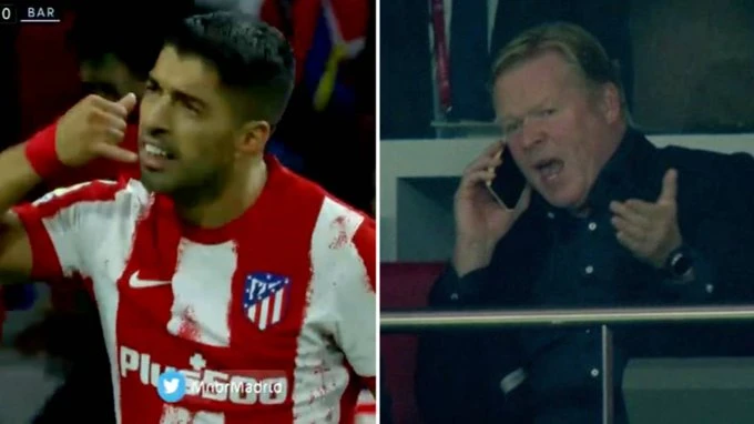 Kontroverzna gesta: Kome je 'telefonirao' Suarez nakon gola protiv Barce?