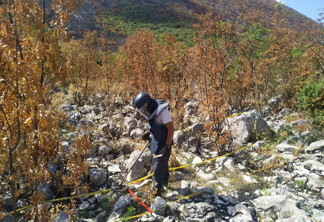 Kod sela Zaušje deminerski timovi FUCZ očistili novih 45.758 m2