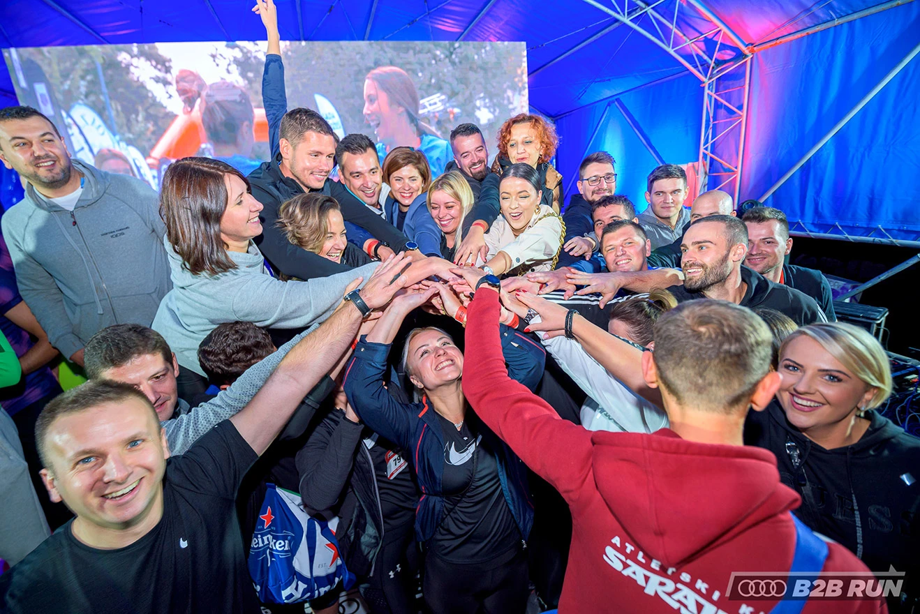 Spektakularnim proglašenjem pobjednika završeno četvrto izdanje AUDI B2B RUN utrke