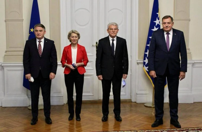 Europljani s Predsjedništvom BiH: O čemu se pričalo?