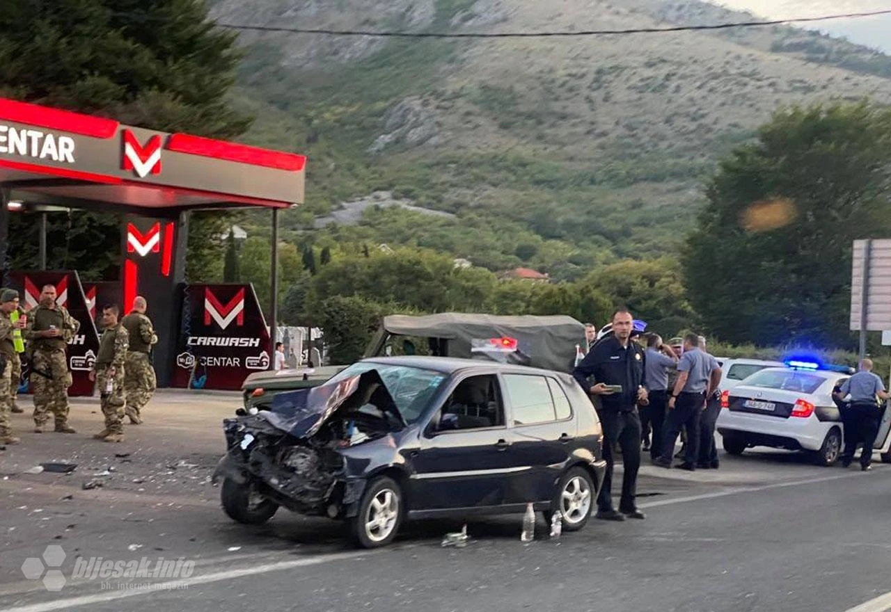 U Vrapčićima se sudarili EUFOR-ovo i civilno vozilo