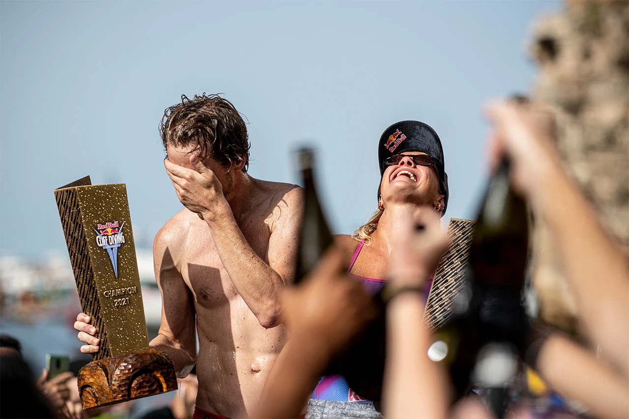 U Italiji završena Red Bull Cliff Diving sezona, Hunt i Iffland ponovo prvaci
