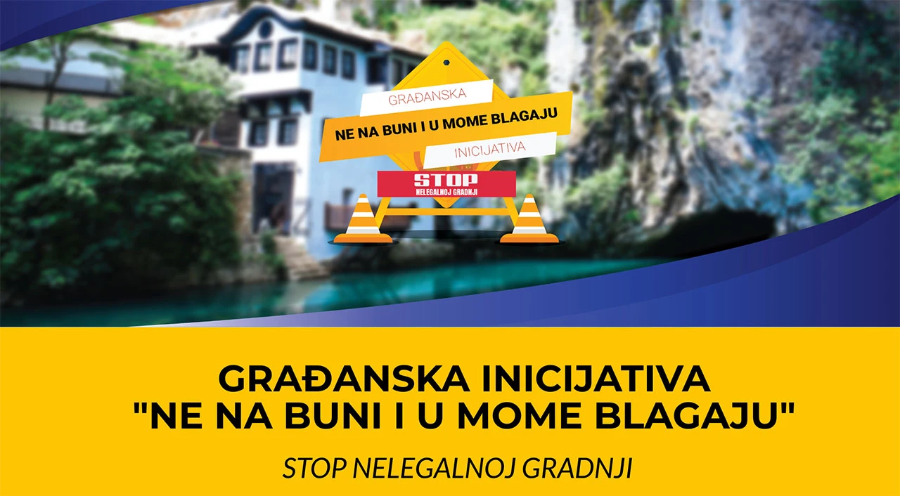 Ulična akcija građana 'Ne na Buni i u mome Blagaju'