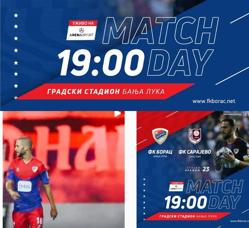 Borac pred derbi sa Sarajevo objavio motivacijski video