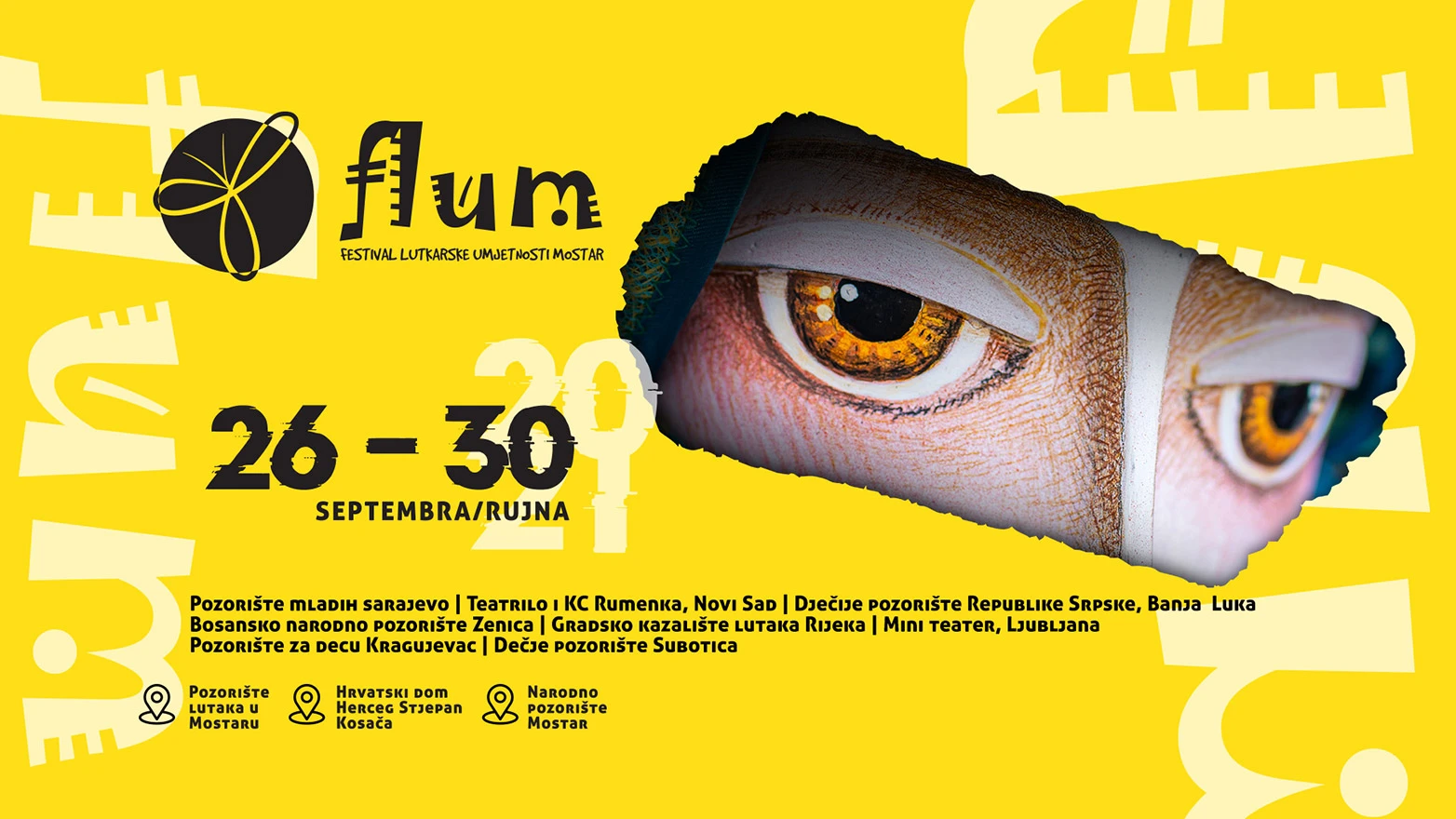 Objavljujemo kompletan sadržaj prvog i jedinog lutkarskog festivala u Mostaru