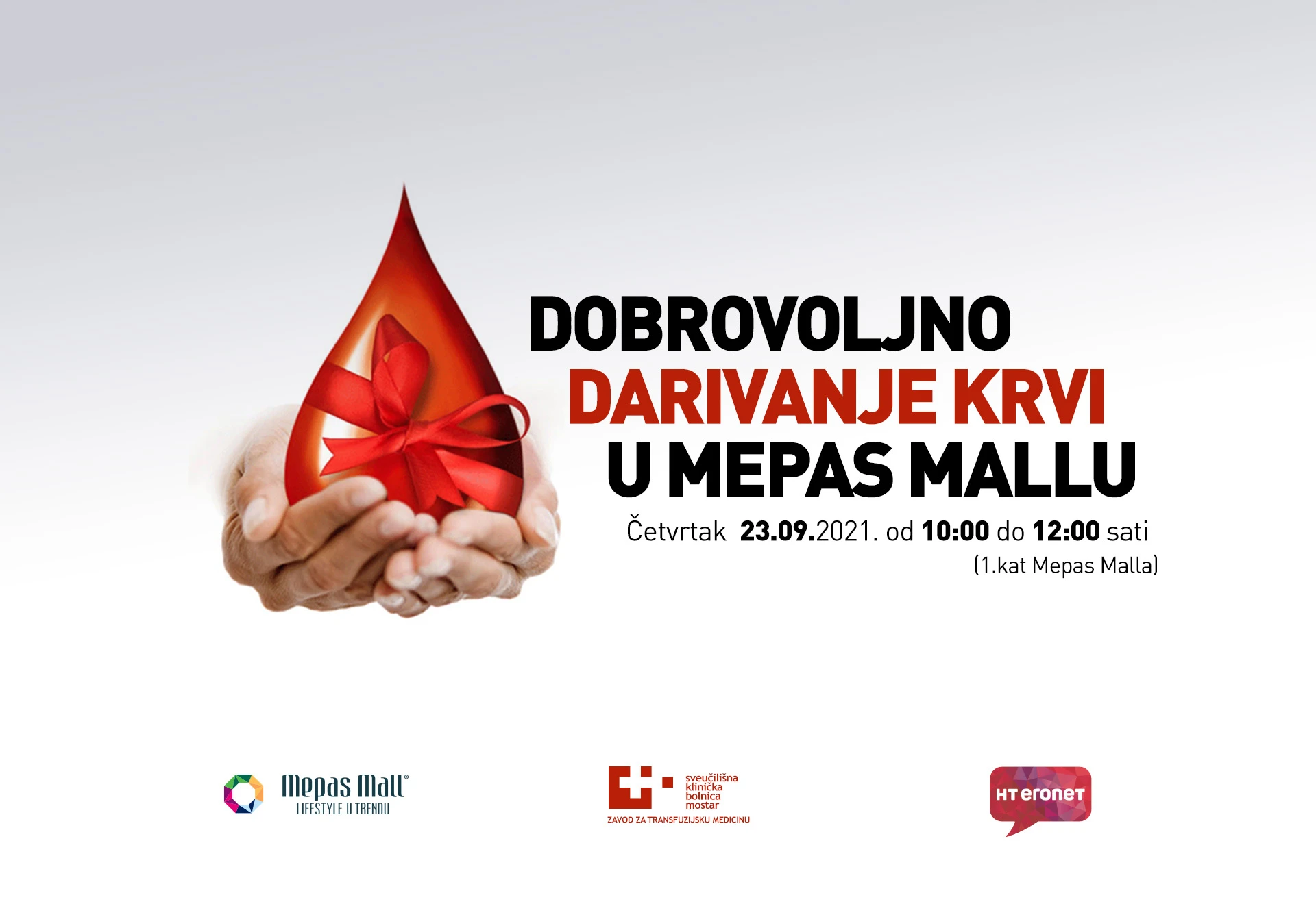 Dobrovoljno darivanje krvi u Mepas Mallu