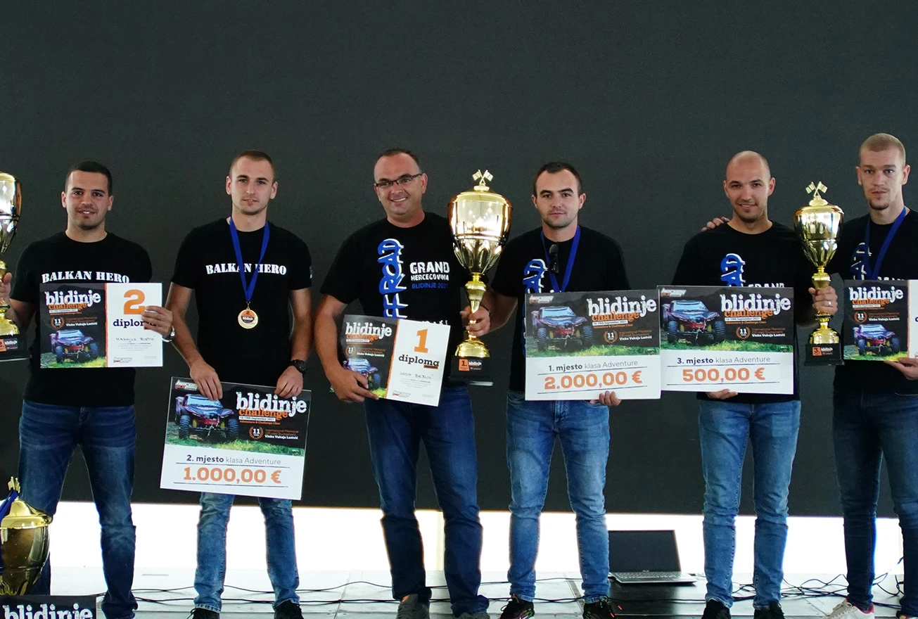Nožić i Bešlić pobjednici Off Road Rallya Vinko Vukoja Lastvić