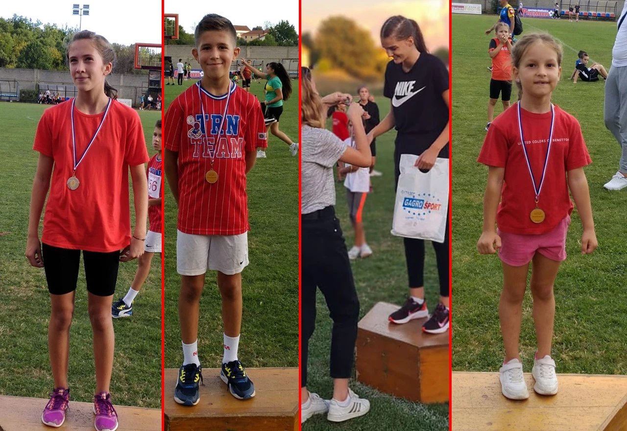Četiri medalje za HAK Zrinjski na atletskom mitingu u Čitluku