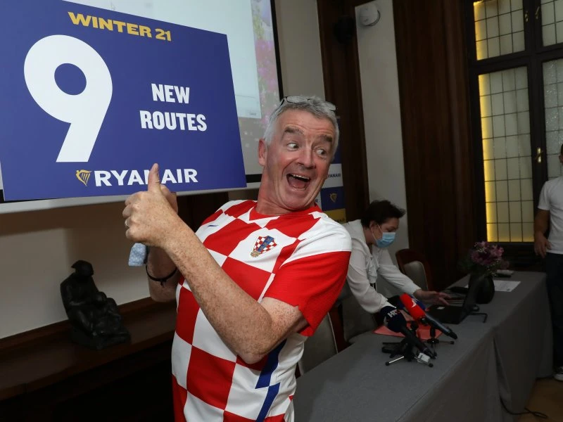 Ryanair na zimu spaja Zagreb s 24 linije prema Europi