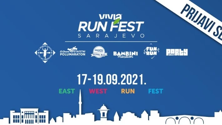 East, West, Run Fest: Ovaj vikend Vivia Run Fest Sarajevo