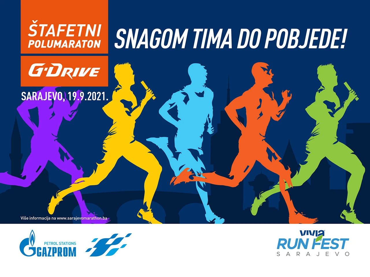 G-Drive štafetni polumaraton za timsku zabavu i rekreaciju