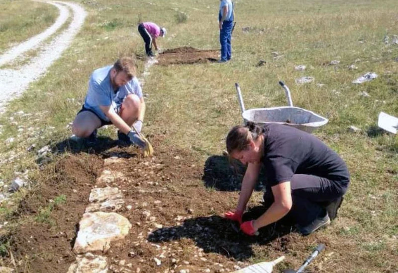 Počelo istraživanje rimskog puta u Nevesinjskom polju